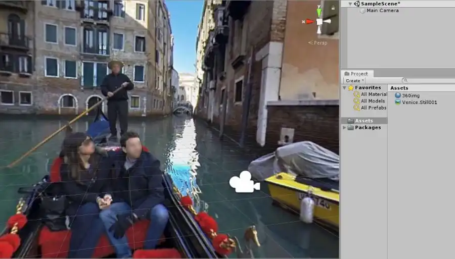 360° zobrazení s minimem použitých zdrojů