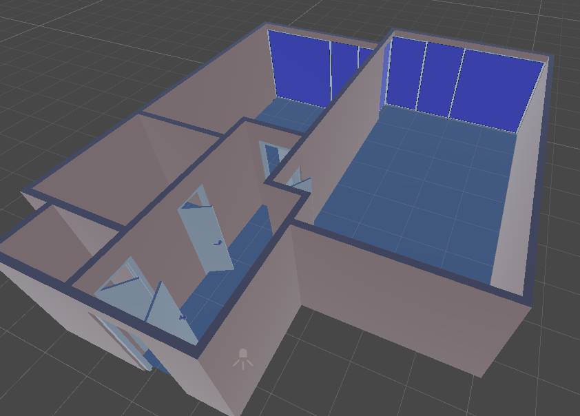 Example of error-free setting of normals in Blender after export to Unity