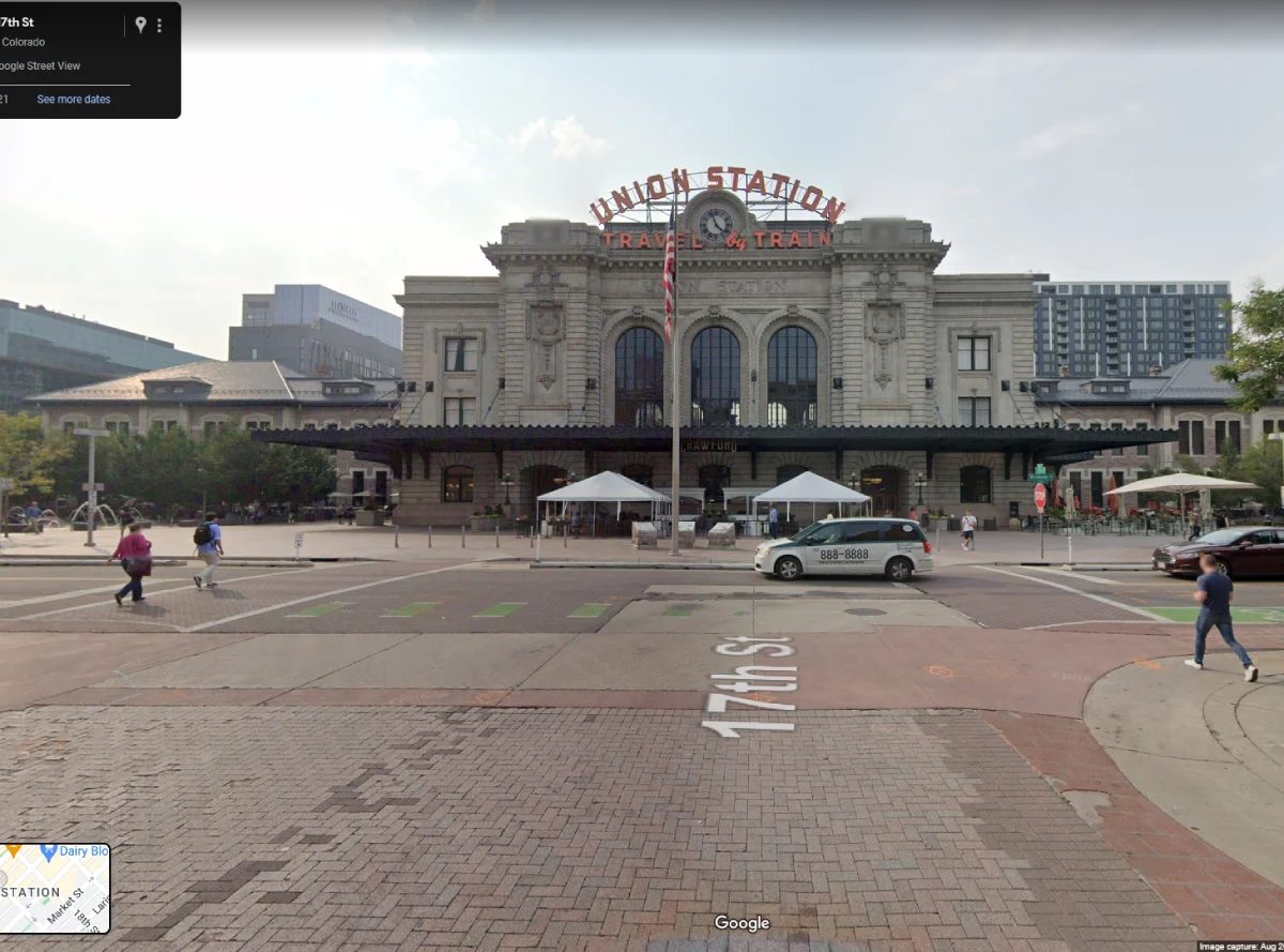 Denver Union station - Google maps