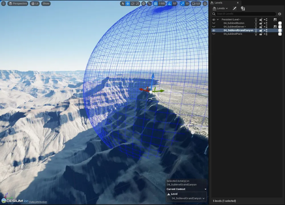 Grand Canyon (Cesium World Terrain)