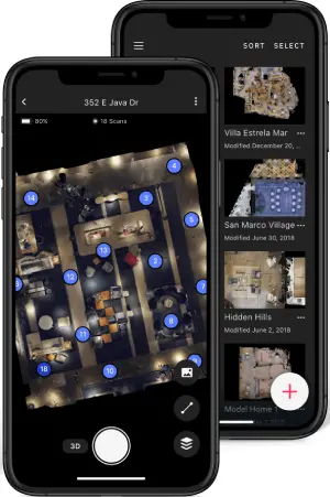 Mobilní aplikace Matterport pro iOS