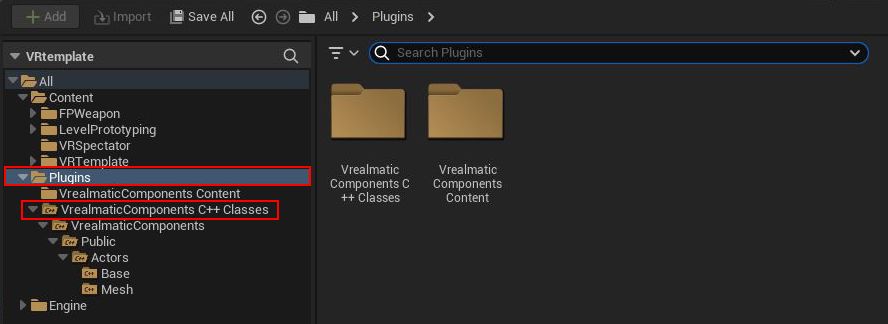Creating a new plugin in Unreal Engine