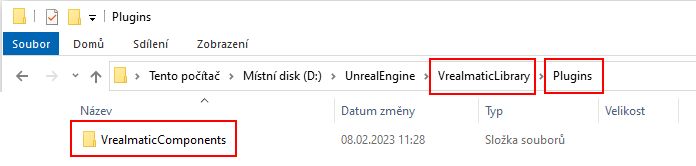 Contents of Plugins folder in Unreal Engine project