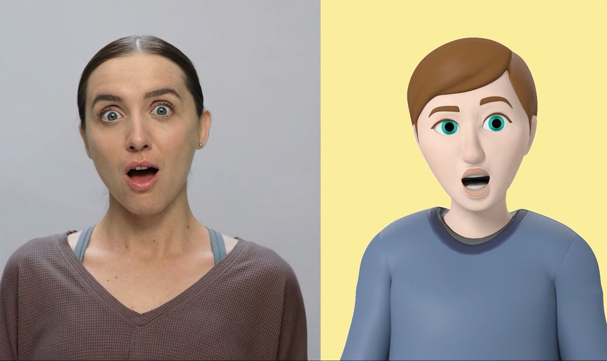 Vizualizace uživatele avatarem. Zdroj: Meta