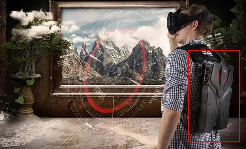 MSI VR One Backpack