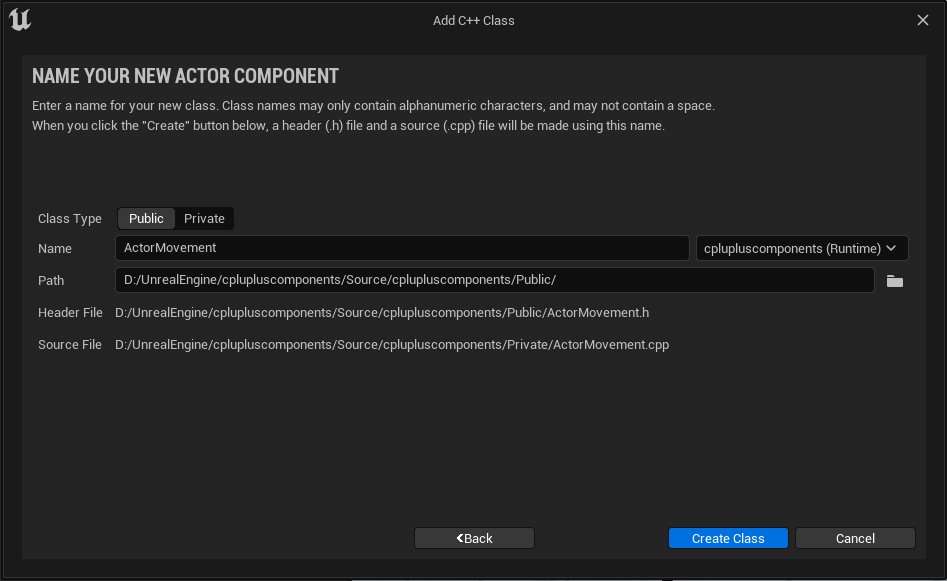 Přidání nové C++ classy v Unreal Engine